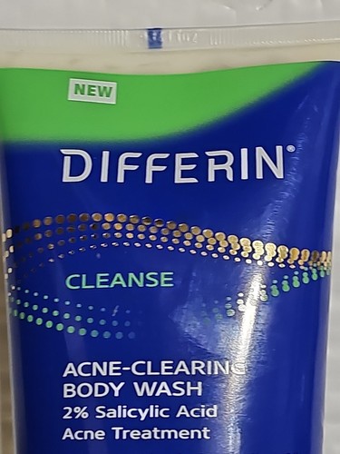 Differin Cleanse lavaggio corpo pulizia acne 2% lavaggio corpo acido salicilico 10 oz 05/24 - Foto 3 di 6