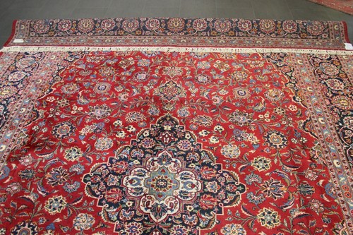 Orient Perserteppich Rug Tapis Carpet - KESHAN - 382X274cm - A4244 (NEUWERTIG) - Bild 5 von 18