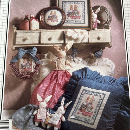 Revista artesanal punto de cruz y país patrones vintage años 80 y 90 punta de aguja - Imagen 3 de 11