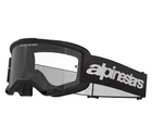 Alpinestars 2026 Goggles Vision 3 Wordmark Black Clear MX Enduro Off Road Quad