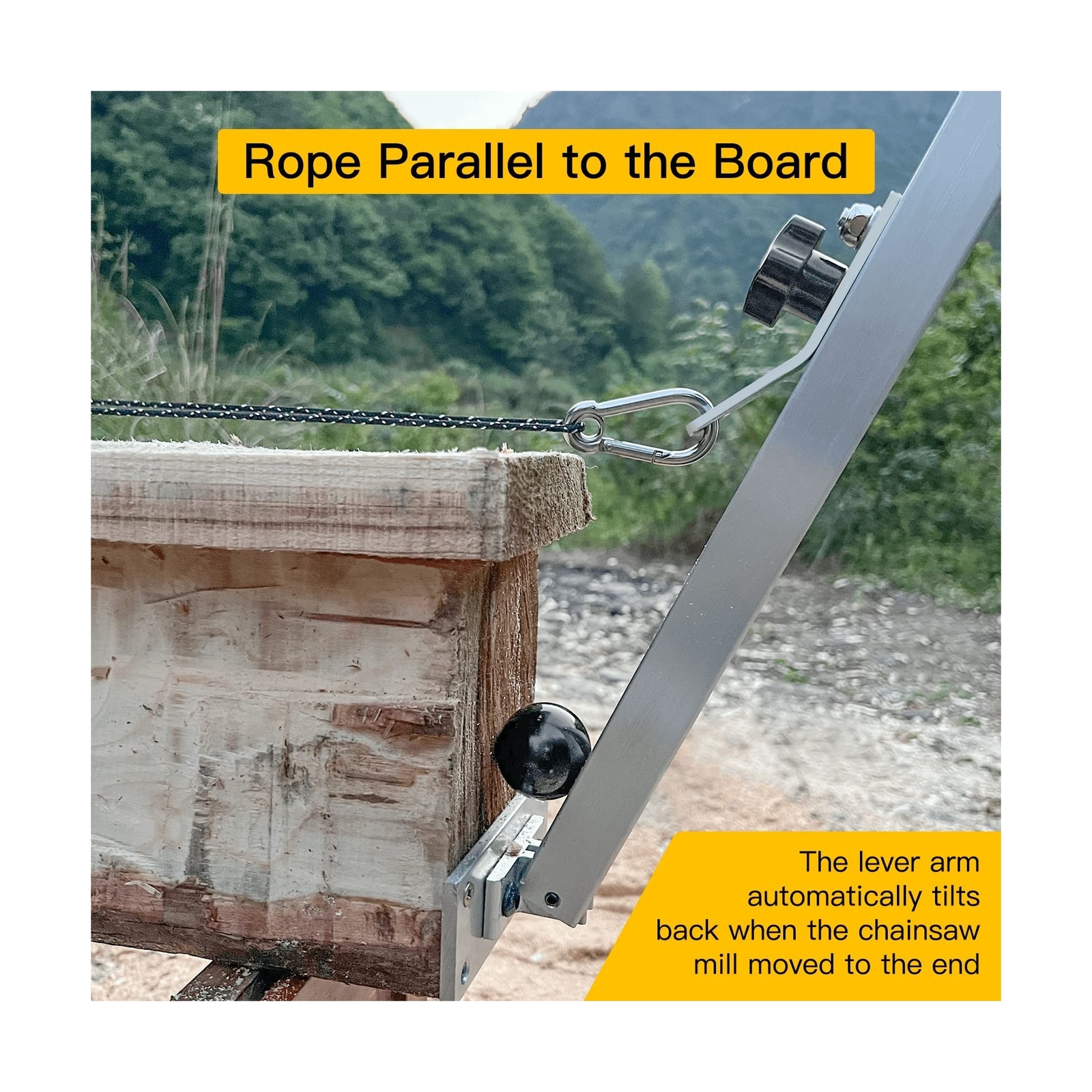 HOTYELL Chainsaw Mill Winch Kit for Chain Saw Milling Efficient Chainsaw Ac... eBay