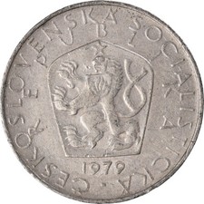 #924277 Coin, Czechoslovakia, 5 Korun, 1979