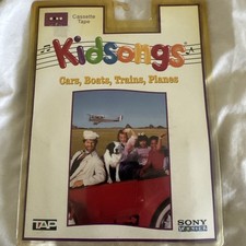 Kidsongs Cars Boats Trains and Planes Cassette Tape Sealed
