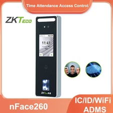 ZKTeco nFace260 ID/IC/Wifi Facial Fingerprint Recognition Attendance Machine