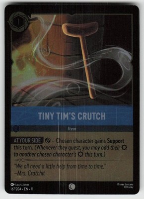 GGC - 12 Cold Foil Tiny Tim's Crutch 167/204 Common Winterspell