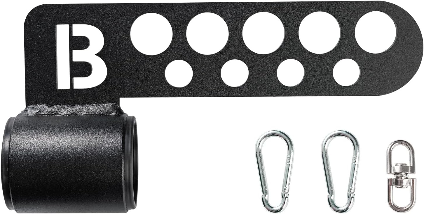 Belt Squat Collar Landmine Attachment Fit 2" Barbell Hole Home Gym Equipment W/