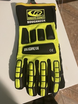 RINGERS GLOVES XL ROUGHNECK Impact Grip Work Gloves