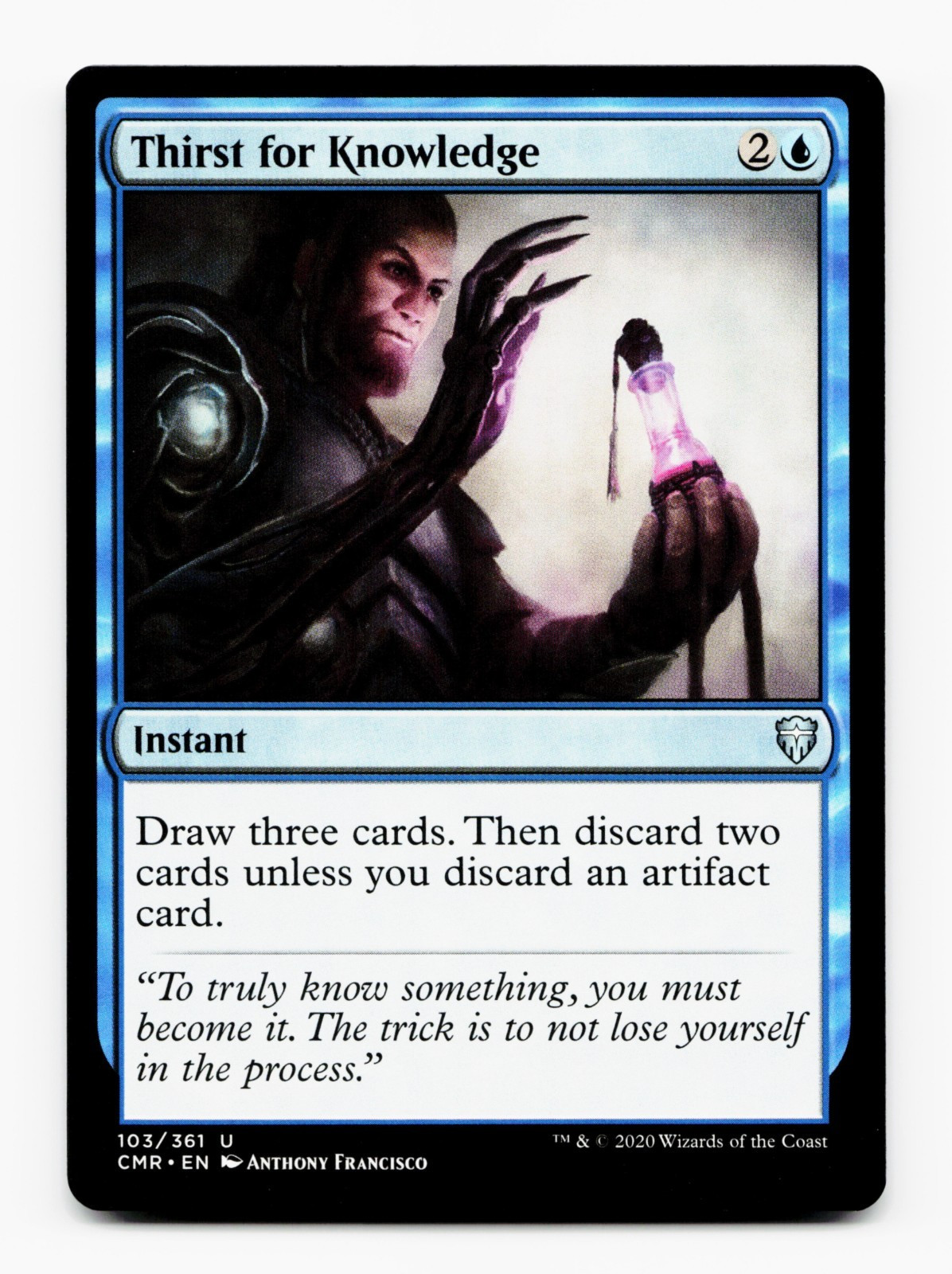 Thirst for Knowledge [Commander Legends] MTG Magic NM 💧