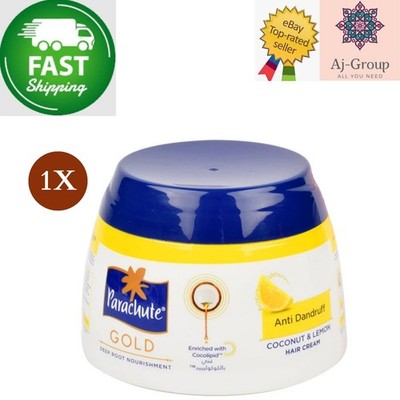 1 Pack X Parachute Hair Cream Gold Anti-Dandruff 140ml  FAST SHIPPING 