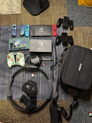 Nintendo Switch, micro sd card and Accessories