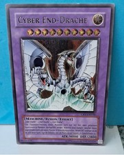 Yu‑Gi‑Oh!  Cyber End Drache CRV-DE036 Ultimate Rare Deutsch- guter Zustand