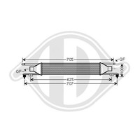 LadeluftküHler Diederichs DCA1097 Diederichs Climate FüR Opel