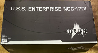 Tomy STAR TREK USS Enterprise NCC 1701 scala 1/350 metallo pressofuso con scatola bello