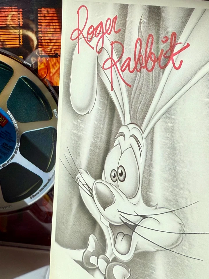 "Who Framed Roger Rabbit" DVD 2 Disc Set 1988/2003 FS/WS Inserts-Epic! *CLASSIC* - Image 4 of 4