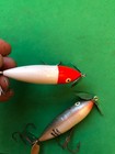 TWO HEDDON WOUNDED SPOOK LURES  SHAD & OTHER — photo 4