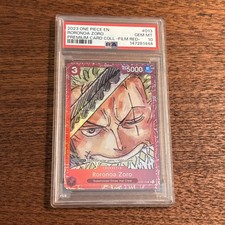 2023 ONE PIECE PREMIUM CARD COLLECTION -ONE PIECE FILM RED- RORONOA ZORO PSA 10