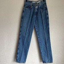 Vintage 90s Marithe Francois Girbaud 5/6 Stone Washed Mom Jeans Retro Womens