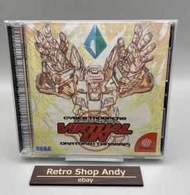 Sega Dreamcast Virtual-On: Oratorio Tangram &  Dreamaga GD-ROM August,2000 Rare