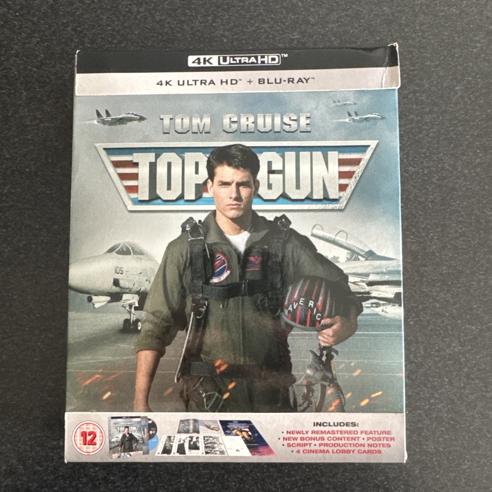 Top Gun Limited-Edition, Cine Edition VGC 4K UHD BLU RAY