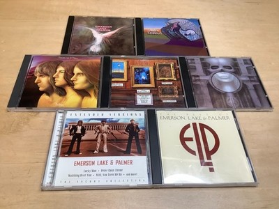 Emerson Lake & Palmer 7 CD Lot - Amazing Collection, Classic Band!