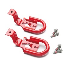 Ford Performance Front Tow Hooks For Select Ford Ranger Trucks Red Pair Ford Performance Front Tow Hooks For Select Ford Ranger Trucks Red Pair