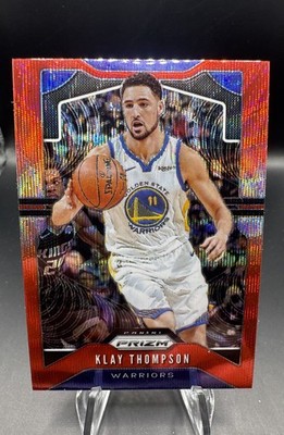 2019-20 Panini Prizm - Klay Thompson #209 Ruby Wave Prizm
