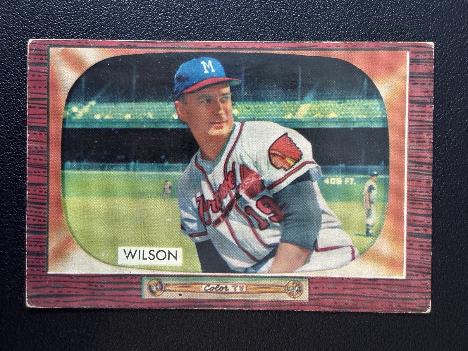 Jim Wilson #253 (Baseball Cards 1955 Bowman) — is it worth grading?