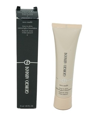Giorgio Armani Natural Glow Foundation 6 Neo Nude 35ml