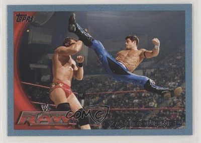 2010 Topps WWE Blue 467/2010 Evan Bourne #57 02v3