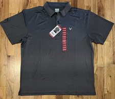 Callaway Polo Shirt Mens XL Performance Short Sleeve Golf Caviar Geometric NWT