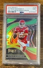 2023 Select Patrick Mahomes II #226 Neon Green Prizm Die-Cut /499 -PSA 9 Low POP