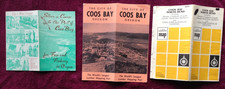 COOS BAY OREGON BROCHURE, FLYER, MAP; TRAVEL &MORE; COOS/CURRY/DOUGLAS/COUNTIES
