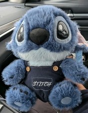 MINISO Disney Stitch Plush Doll Limited Edition Overall/Sweater Cute H36CM NWT