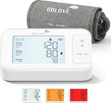 BBLOVE Arm Blood Pressure Monitor, Blood Pressure Monitors for Home Use, Larger