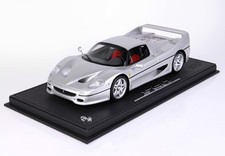 BBR 1/18 Ferrari F50 1995 Coupe Silver Resin Model No Open Doors P18189E