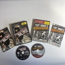 Game Lot! Aggressive Inline Skating/Tony Hawks Underground, Tested, CIB