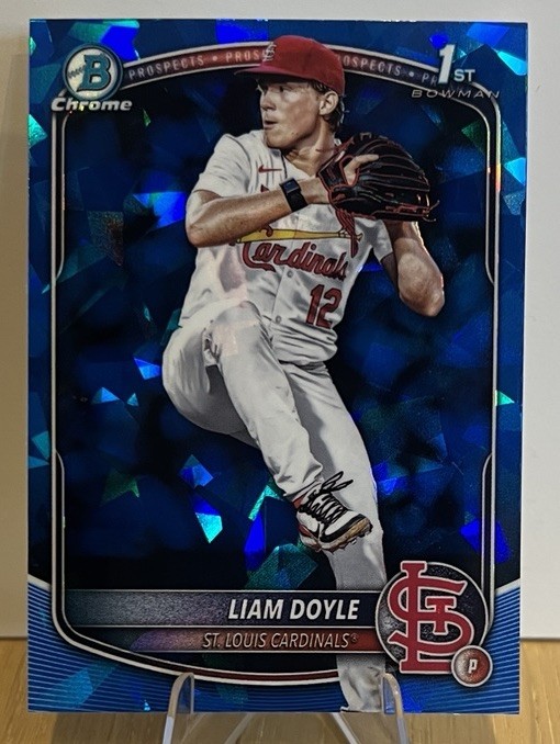 2025 Bowman Draft Sapphire - Liam Doyle 1st Bowman #BDC-12