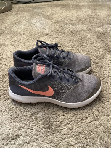 Scarpe da ginnastica Nike Flex Contact 917937 003 grigio rosa giovani taglia US 6Y da corsa