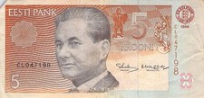 5 Krooni Estonie 1994