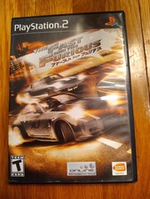 The Fast And The Furious (Sony PlayStation 2) CIB - Tested Works Black Box