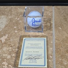 Arnold Palmer Signed Original Golf Ball -Autograph COA