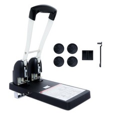 XHAWLJB Heavy Duty 2 Hole Puncher,80mm Hole Spacing,Heavy Duty Hole Punch Pun...