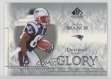 2002 SP Legendary Cuts Destined for Glory 187/500 Deion Branch #129 11y7