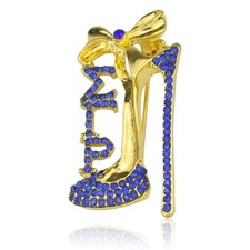Rhinestone SGRho Gift for Women Sigmaa Gamma Rho Brooch Pin 1922 Greek Sorori...