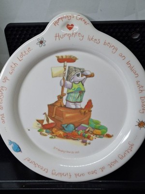 Humphrey's Corner Finding Treasures Melamin Kunststoff Kinderteller 2005 