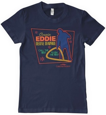 Bored of Directors Cousin Eddie Deluxe Drainage T-Shirt Navy