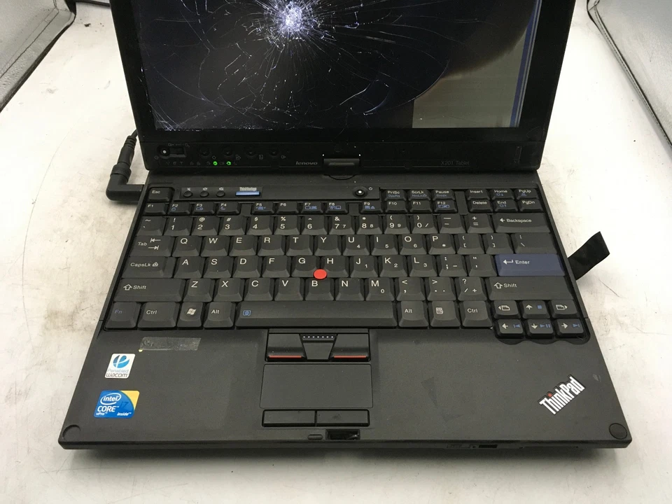 LENOVO X201 TABLET - FOR PARTS - INTEL CORE i7-620LM - 4GB RAM - READ DESC - BB - Image 3 of 4