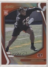 2021 Panini Absolute Rookies Spectrum Orange 17/75 Joseph Ossai #161 0h4v