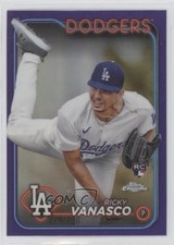 2024 Topps Chrome Update Purple Refractor 210/250 Ricky Vanasco #USC60 v9t
