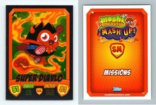 Super Diavlo - Moshi Monsters Mash Up! Series 2 Topps Foil 2011 Trading Card